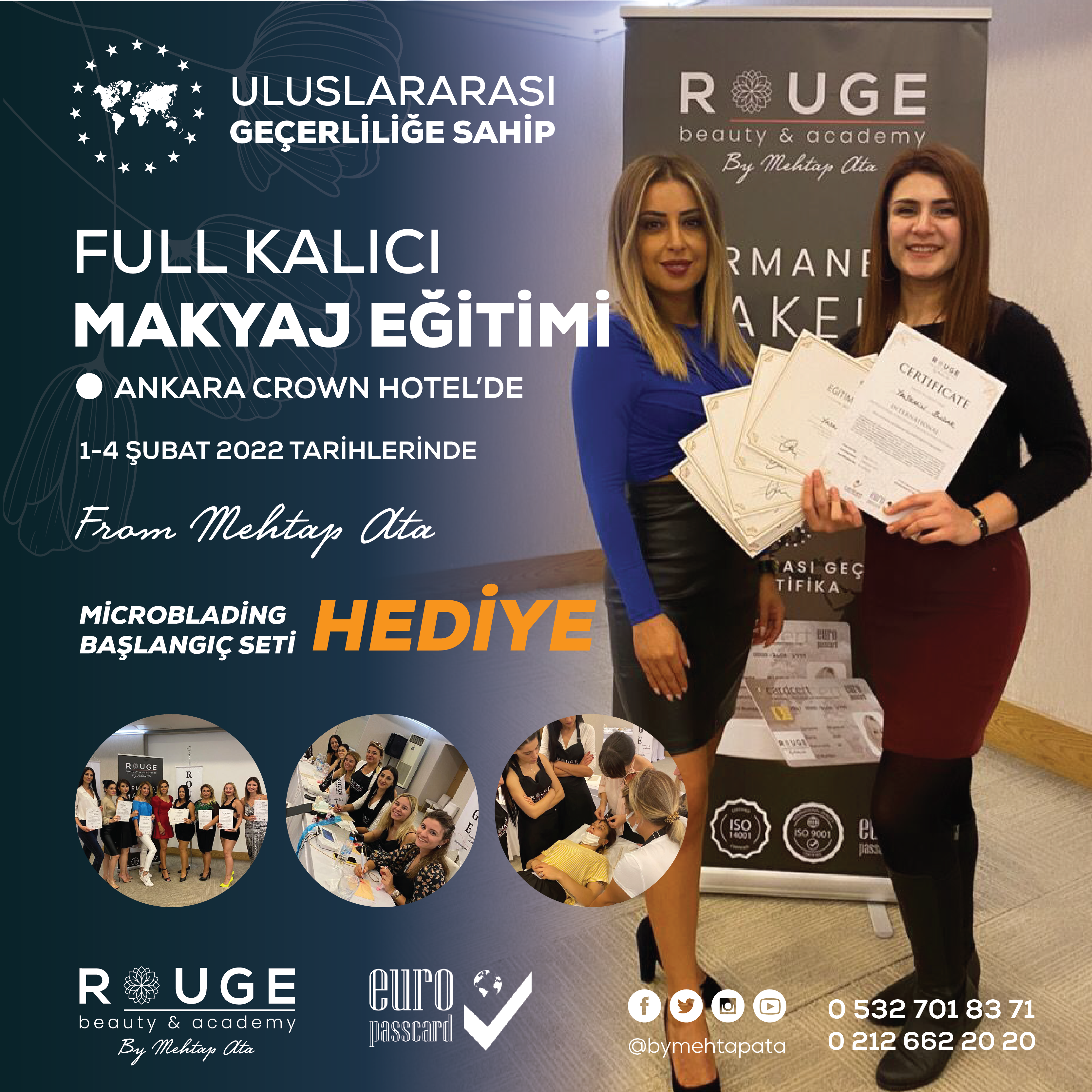 Kalıcı Makyaj Eğitimi Ankara